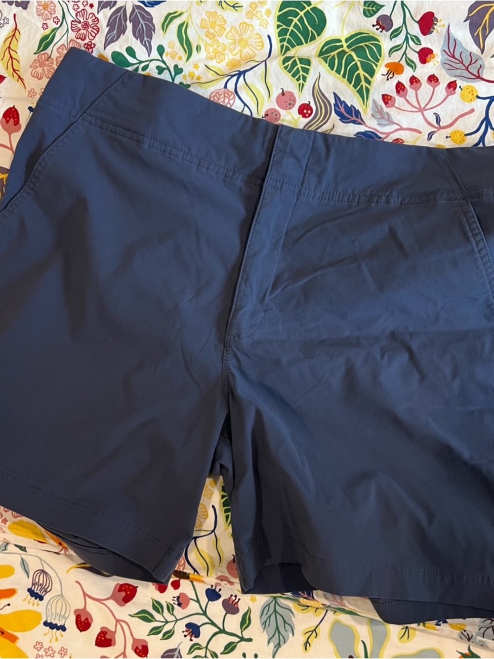 Columbia Navy Outdoor Drawstring Shorts